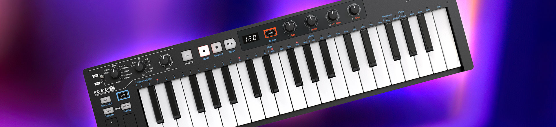 KeyStep 37 od teraz w czerni - Arturia zapowiada edycję limitowaną