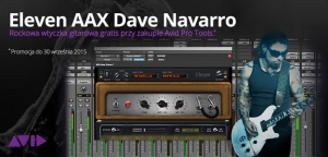 Wtyczka Eleven AAX Dave Navarro gratis przy zakupie Pro Toolsa