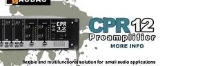 Nowy mikser instalacyjny AUDAC CPR12
