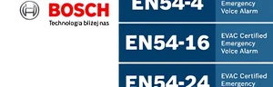 Bosch otrzymał Certyfikat EN 54
