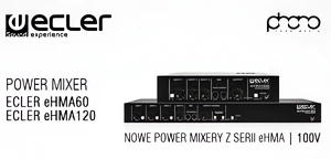 Nowe Produkty  ECLER - Power Mixer eHMA 
