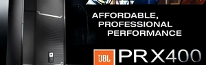 WNAMM2012: Pasywne przenośne kolumny serii JBL Harman PRX400