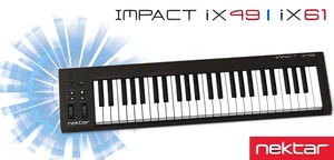 Nowe kontrolery Nektar Impact iX49 i iX61.