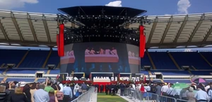 RCF nagłośnił Papieża Franciszka na stadionie w Rzymie