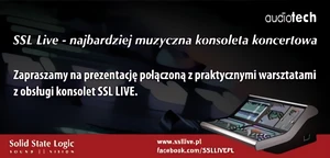 Konsolety SSL LIVE już 3 grudnia w Warszawie