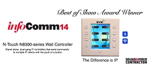 InfoComm'14: SVSi prezentuje kontroler ścienny N-Touch