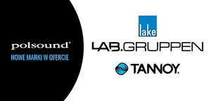 Tannoy + lab.gruppen + Lake od 1 lipca w Polsound