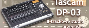 Tascam DP-03. 8-trackowe studio przenośne