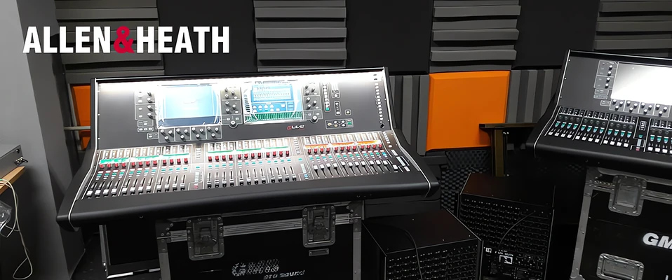 GMB Pro Sound kupił trzy konsolety Allen & Heath dLive S7000