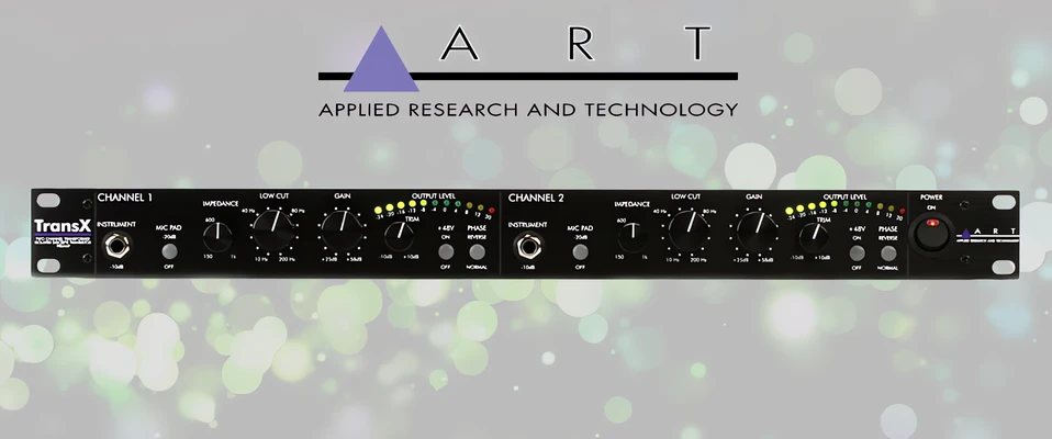 ART TransX - Przedwzmacniacz mikrofonowy nowej generacji