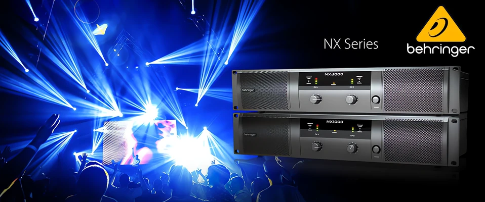 Behringer NX - Nowa seria cyfrowych wzmacniaczy mocy 