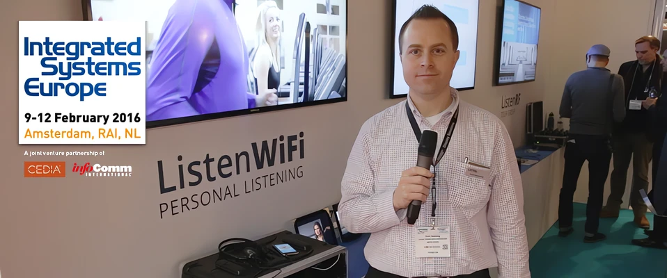 ISE2016: Dźwięk HD przez WiFi lub podczerwień od Listen [Video]