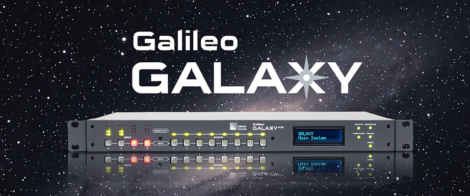 Meyer Sound Galilego GALAXY z certyfikatem Milan z Avnu Alliance