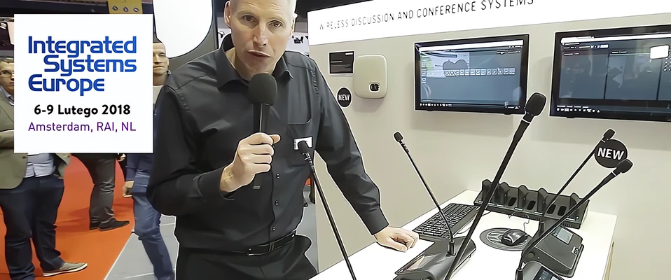 ISE'18: Shure MXCW - nowy system konferencyjny [VIDEO]