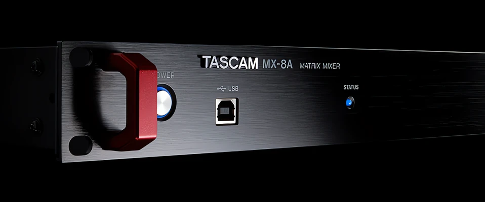 Instalacyjny mikser doskonały - Tascam MX-8A