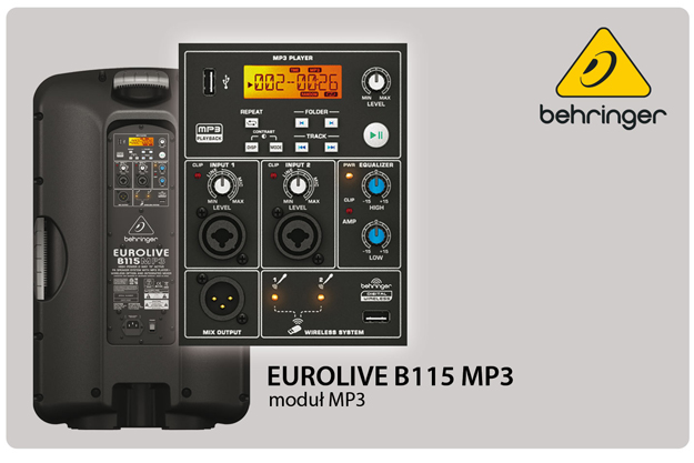 Behringer eurolive b115mp3 как подключить телефон