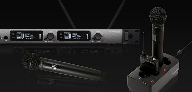 Audio-Technica prezentuje system bezprzewodowy serii 3000 z obsługą Dante