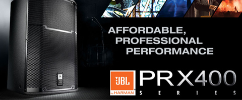 WNAMM2012: Pasywne przenośne kolumny serii JBL Harman PRX400