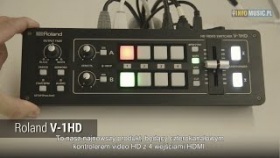 Roland V-1HD oraz V-1200HDR - najnowsze kontrolery Roland - HD